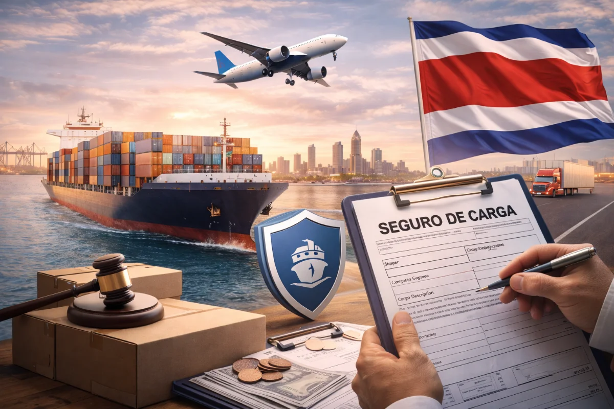 Seguro de carga en Costa Rica para proteger mercancía durante importación y exportación